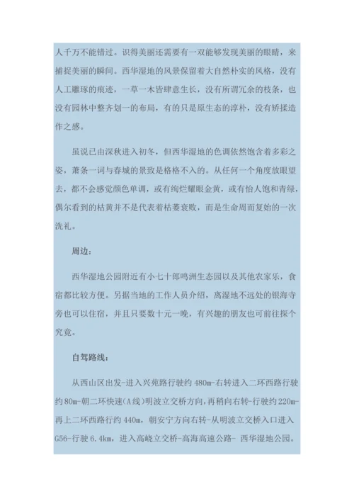 昆明湿地公园.docx