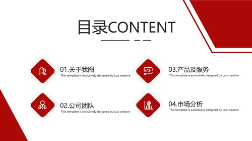 欧美企业宣传公司简介PPT模板