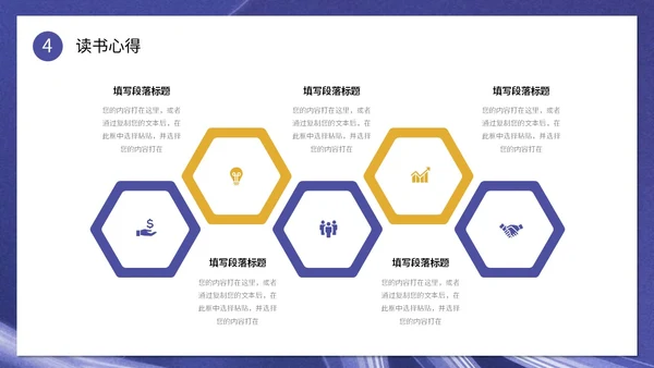 创意书本读书人物插画读书分享会通用模板PPT