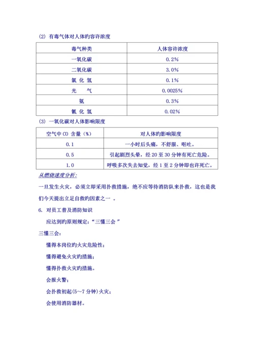 新世纪广场消防物业管理知识培训标准手册.docx