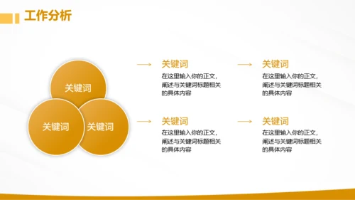 黄白3D复工工作计划PPT模板
