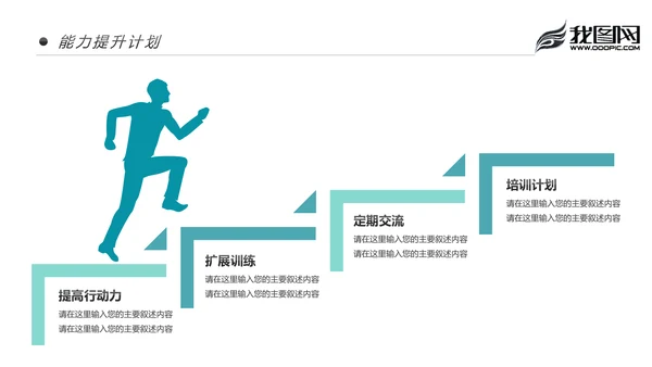 时尚大气2020商务年度年中总结述职报告PPT模板