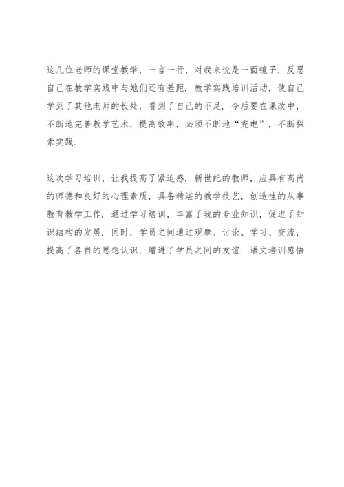 语文统编教材培训心得体会3篇.docx