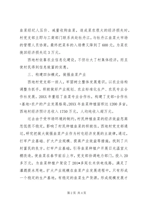 村党支部争先创优事迹材料 (8).docx