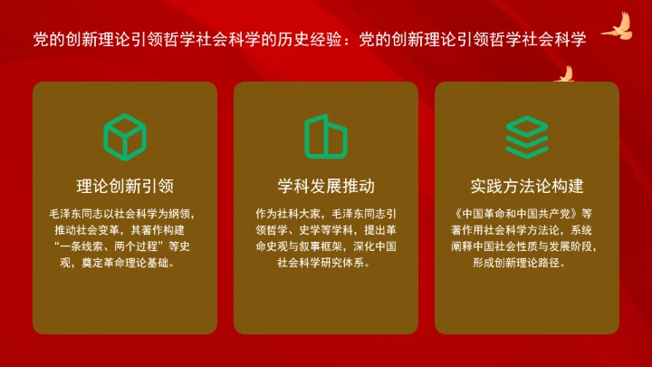 以党的创新理论引领哲学社会科学创新ppt课件