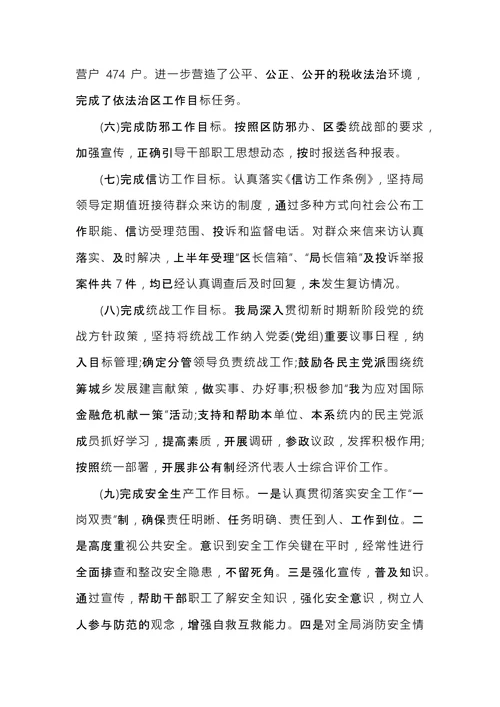 税务注销自查报告