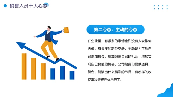 培训销售人员心态的营销课PPT模板