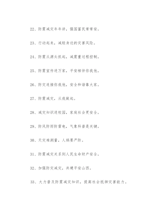 抗震救灾标语口号(精选96句).docx
