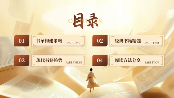 黄色质感风读书分享会PPT模板