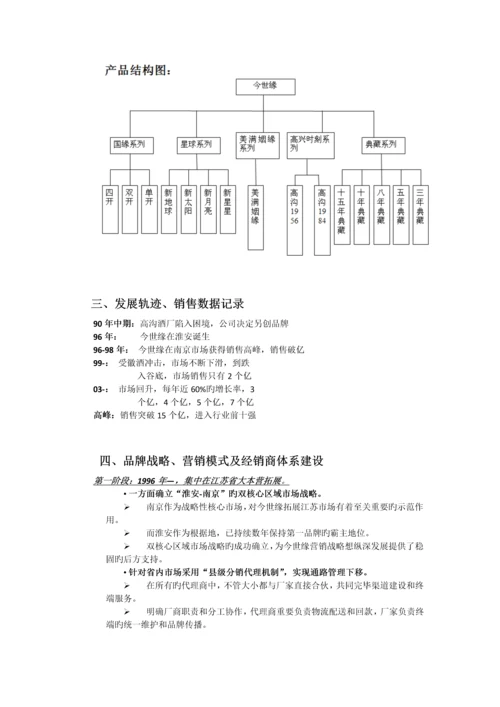 国缘、今世缘调研报告.docx
