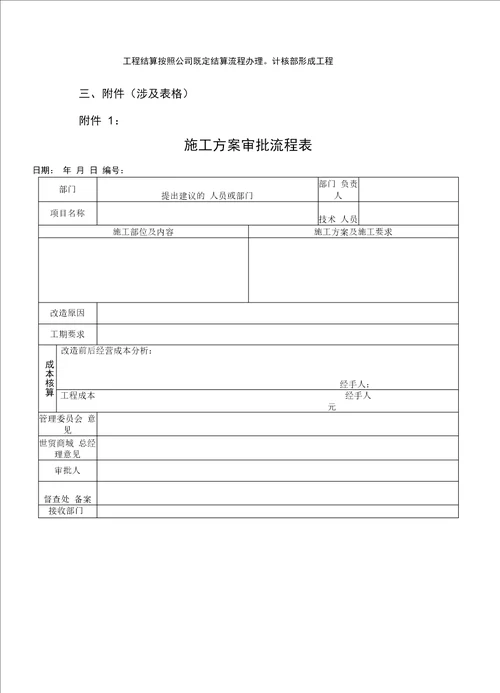 工程施工改造流程