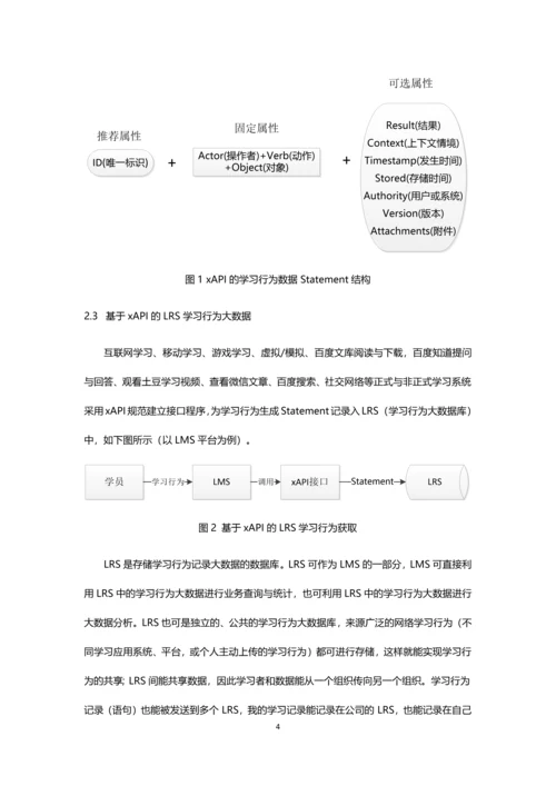 基于xAPI规范的学习行为大数据研究与实现.docx