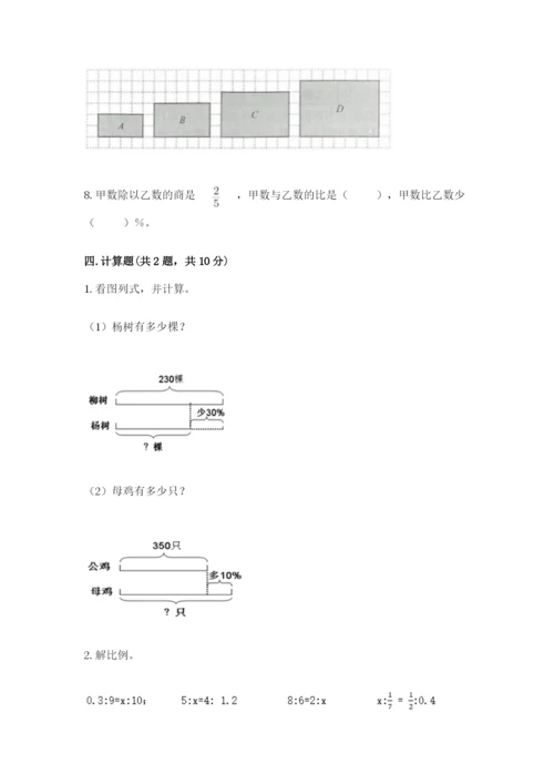 开化县六年级下册数学期末测试卷【word】.docx