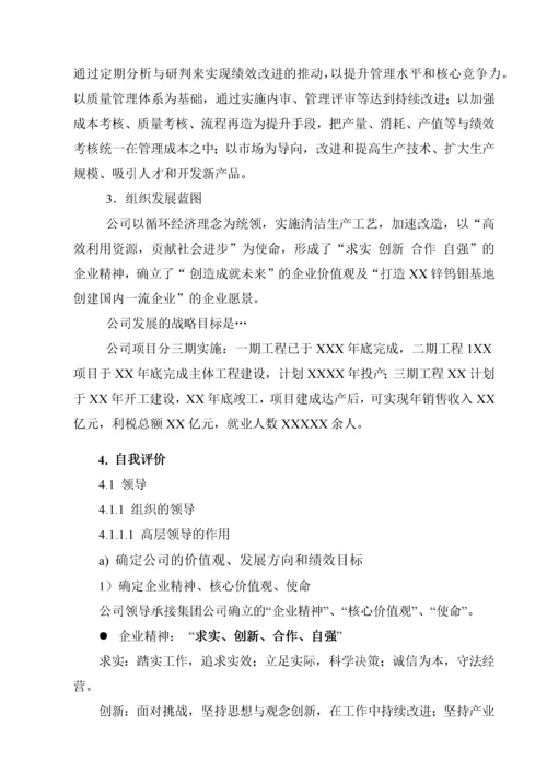 卓越绩效模式区长市长质量奖自评报告图文.docx