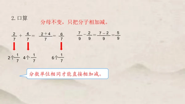 人教版五年级下册数学异分母分数加减法 课件（共27张PPT）