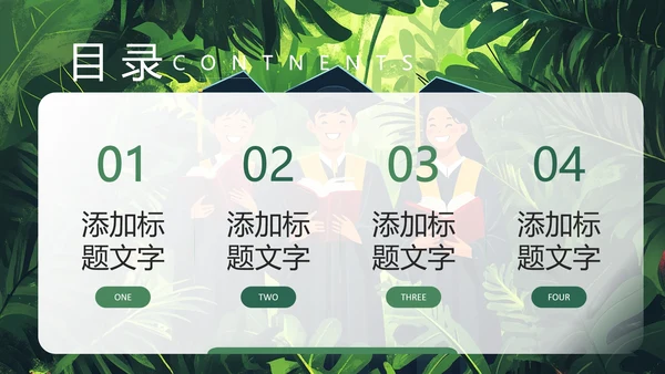 开题报告论文设计毕业答辩PPT模版