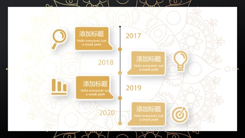 黑金高端大气金融产品介绍动态PPT模板