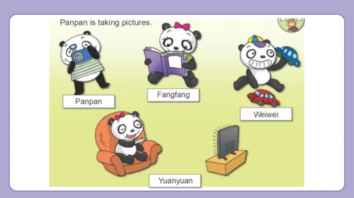 Module 2 Unit 1 She's reading a book 课件(共31张PPT)
