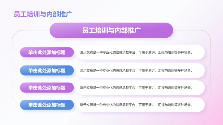 粉色渐变风企业品牌战略发布报告