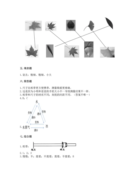 教科版小学一年级上册科学期末测试卷附完整答案【全国通用】.docx