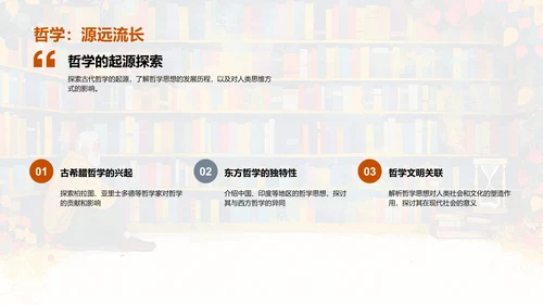 哲学开题报告答辩PPT模板