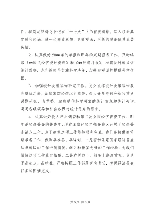 统计局年终总结计划.docx