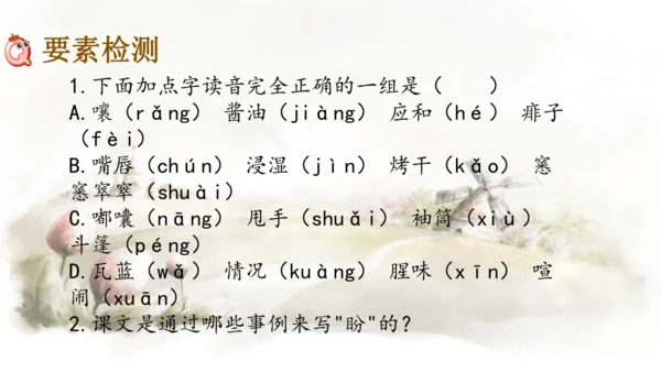 第17课 盼  课件