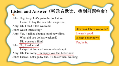 Unit 2 Last weekend Part A Let's spell课件（41张PPT)