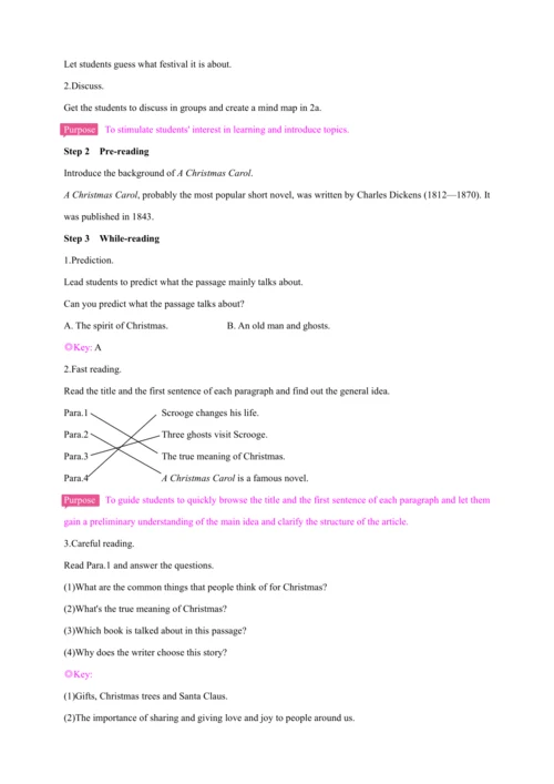 【2024秋人教九（全）英语精彩课堂（精品教案）】Unit 2 Section B