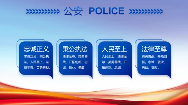 公安纪检监察党风廉政工作计划PPT