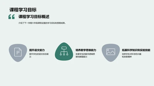 六年级全面教学计划