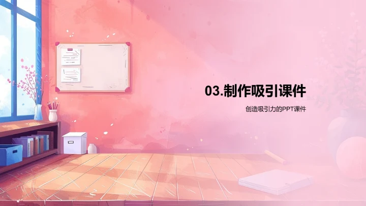 小学教学课件设计PPT模板