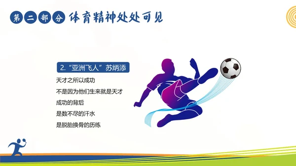 体育精神弘扬体育精神争做时代楷模课程团课PPT课件