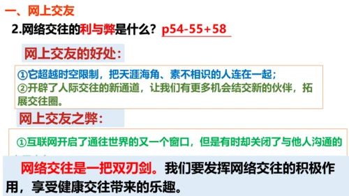 【新课标】5.2网上交友新时空课件（23张PPT）