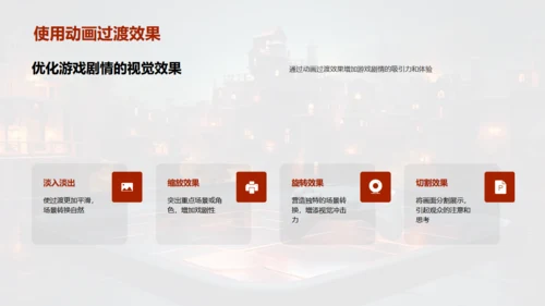 通用PPT打造游戏剧情