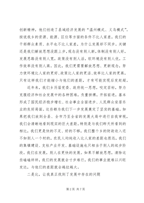 县域经济座谈会领导讲话范文.docx