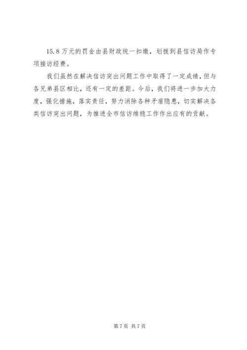 信访工作典型材料.docx
