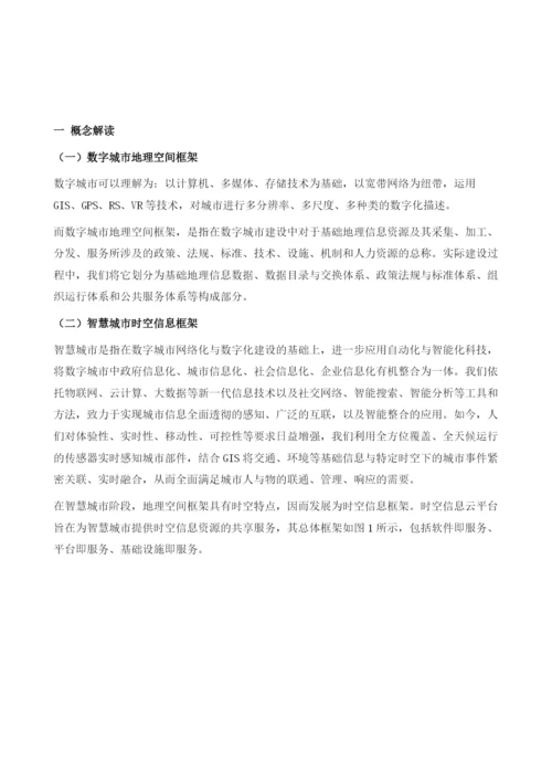 如何从数字城市地理空间框架升级到智慧城市时空信息框架的实践.docx