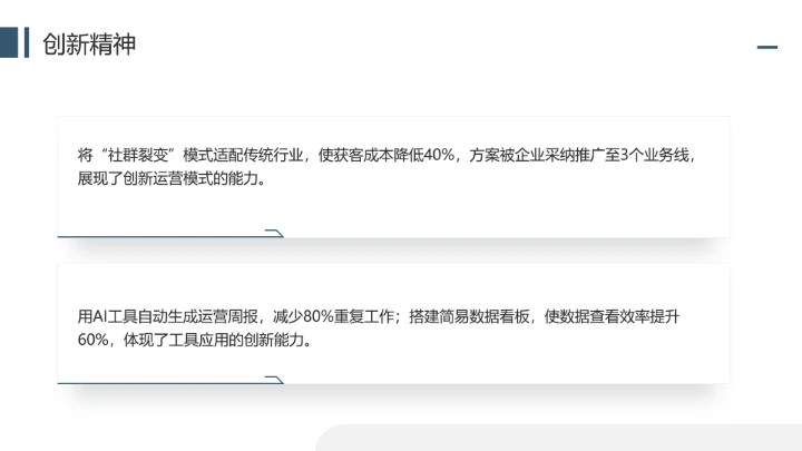 通用版大学生求职个人综合展示职业生涯规划（运营方向）PPT