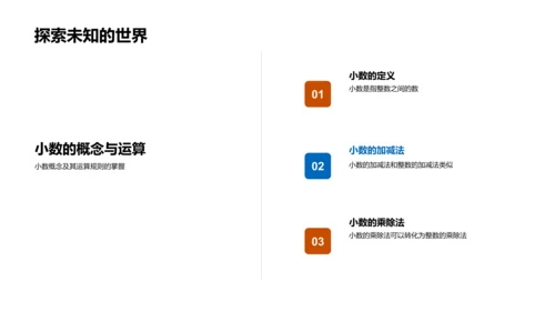 数学运算普及讲座PPT模板