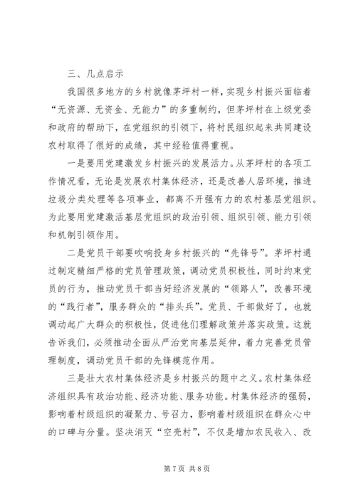 茅坪村抓党建促乡村振兴的调查.docx