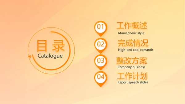 橙色创意篮球比赛篮球运动灌篮PPT
