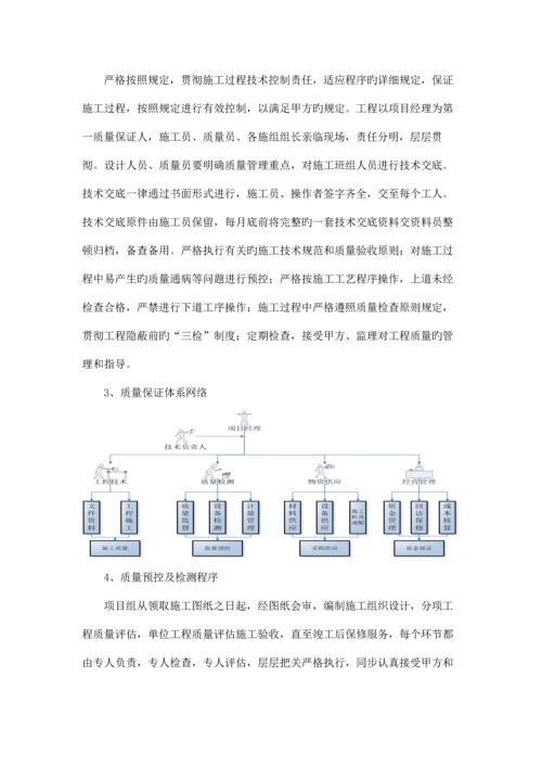 工程项目质量措施及质量保证措施.docx