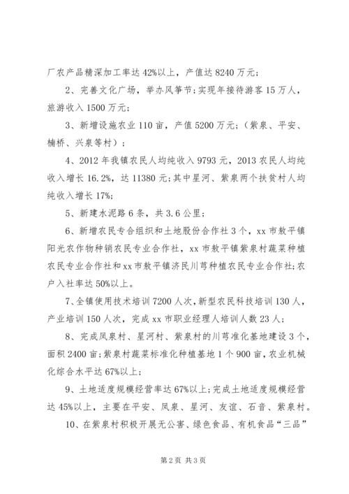 乡镇政府现代都市农业产业倍增年终工作总结.docx