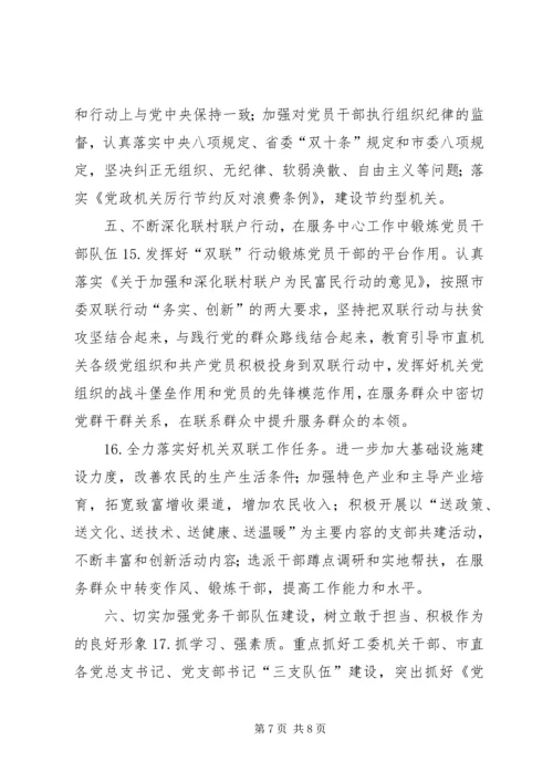 市直机关党建工作要点 (2).docx