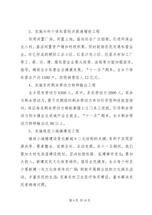 社会主义新农村建设十一五规划 (2).docx