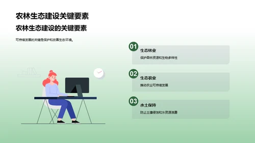 3D风农林牧渔教学课件PPT模板