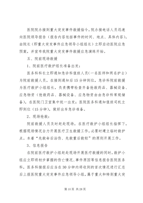 重大突发事件医疗卫生救援应急演练方案1.docx
