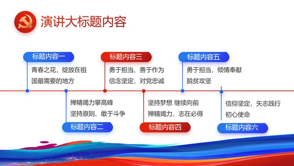 青春心向党建功新时代共青团PPT
