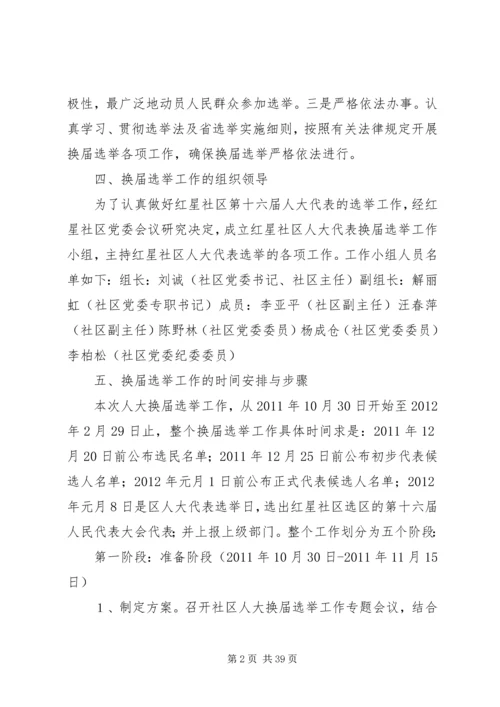 人民代表大会换届选举工作实施方案.docx